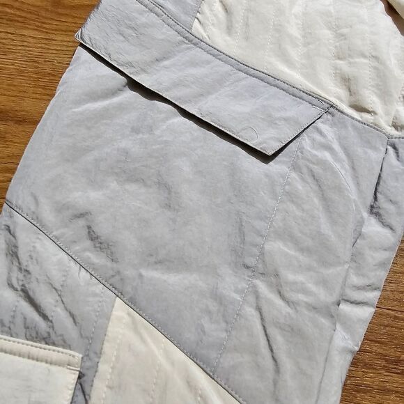 Air Jordan Cozy Girl Utility Puffer Pants Women's S Synthetic-Fill Belted Grey - Picture 8 of 15